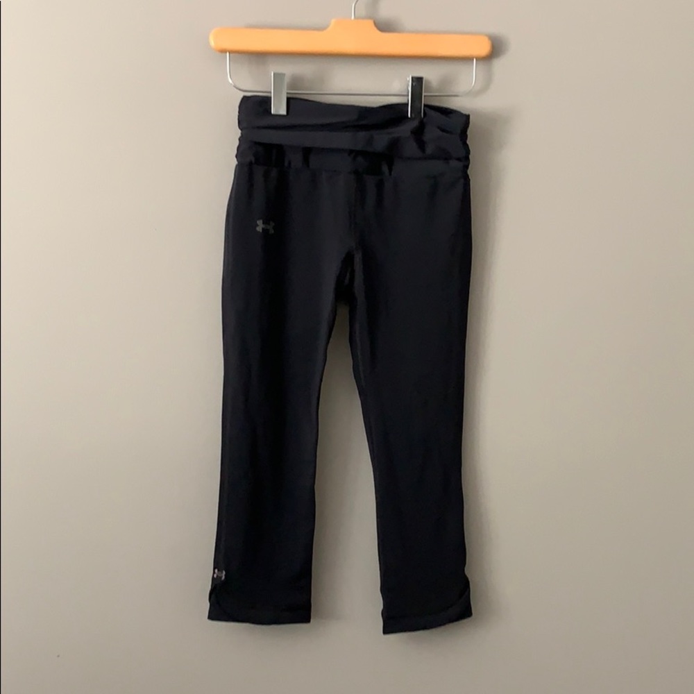 Under Armour heatgear compression crop leggings
